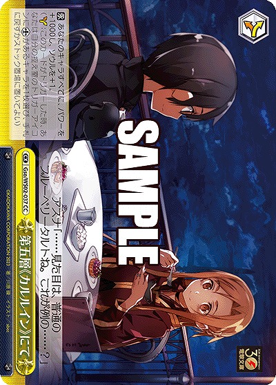 第五層《カルルイン》にて 【Gso/WS02/037CC】